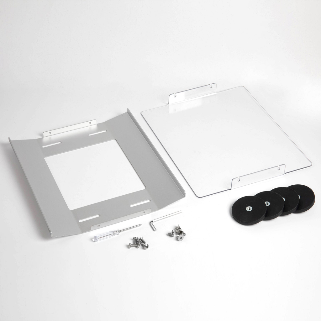 Soporte magnético Starlink Mini para techo de vehículo, sin necesidad de taladrar, con 4 potentes imanes y protector transparente