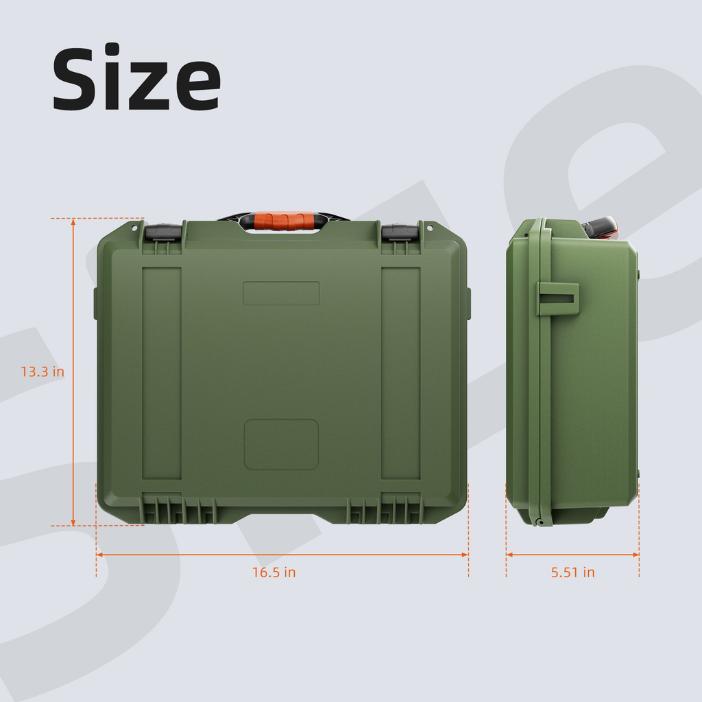 Estuche de viaje rígido protector Starlink Mini con almacenamiento organizado