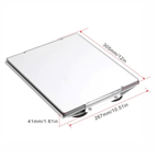 Soporte magnético Starlink Mini para techo de vehículo, sin necesidad de taladrar, con 4 potentes imanes y protector transparente