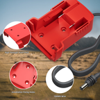 Cable de alimentación Starlink Mini DC con adaptador de batería Milwaukee de 18 V - 1 m (3,28 pies)