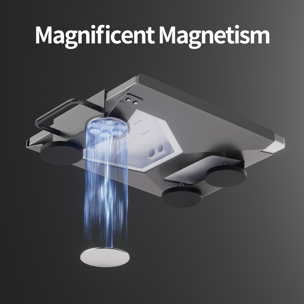 Soporte magnético portátil para techo Starlink Mini con potentes imanes e instalación sin perforaciones