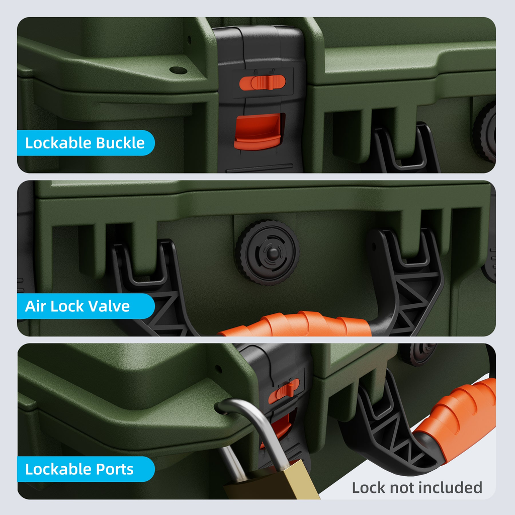 Estuche de viaje rígido protector Starlink Mini con almacenamiento organizado