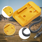 Cable de alimentación Starlink Mini DC con adaptador de batería Dewalt de 18 V-20 V - 1 m (3,28 pies)