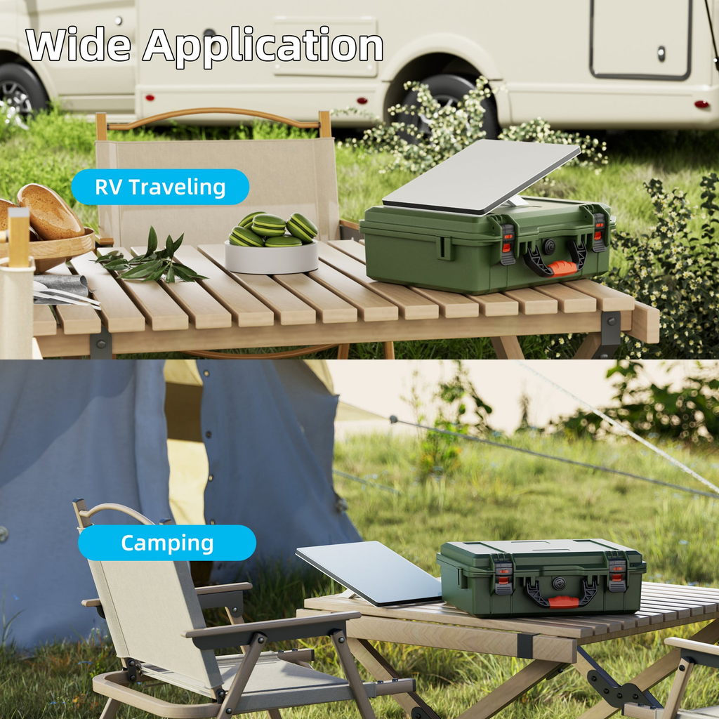 Estuche de viaje rígido protector Starlink Mini con almacenamiento organizado