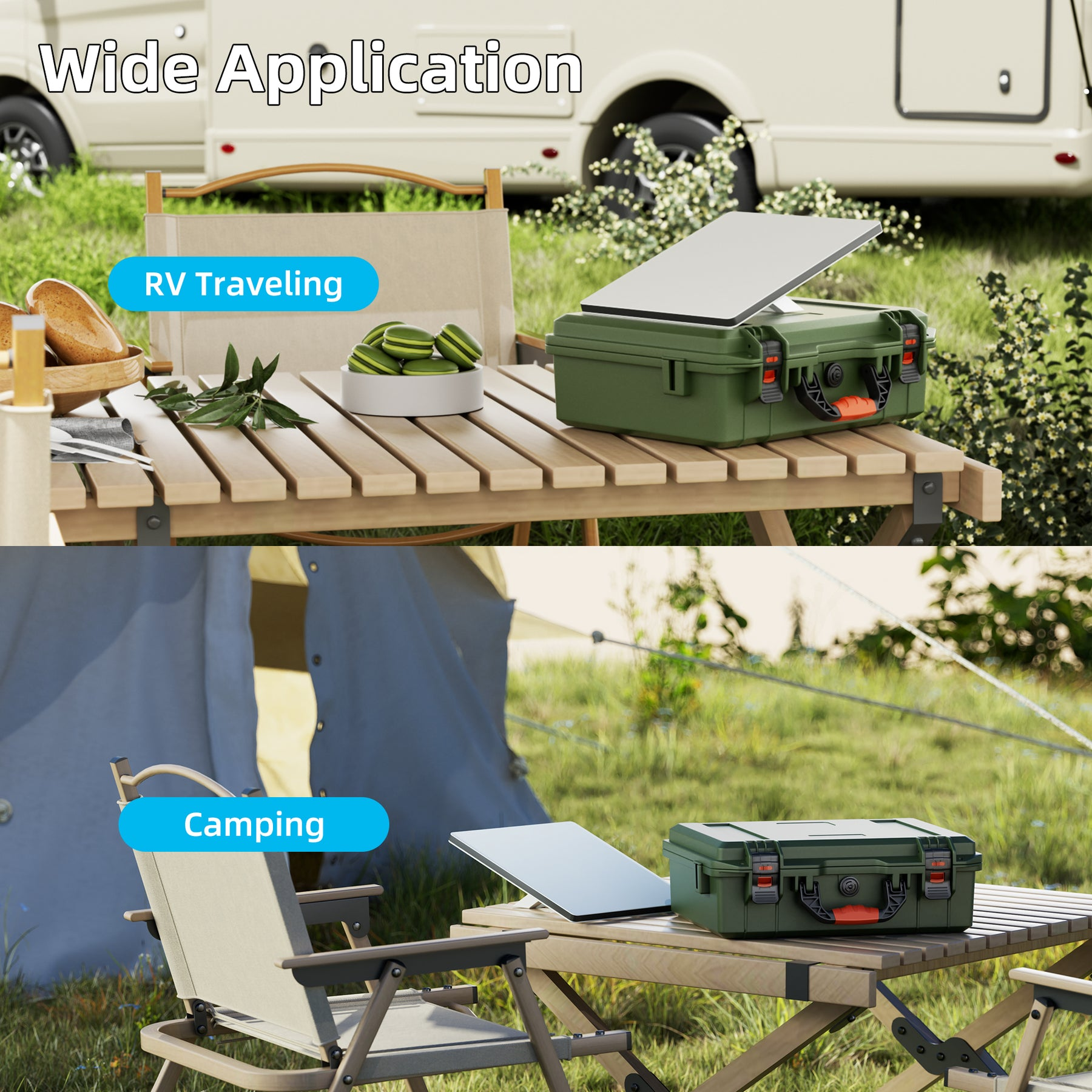 Estuche de viaje rígido protector Starlink Mini con almacenamiento organizado