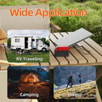 Cable de alimentación Starlink Mini DC con adaptador de batería Milwaukee de 18 V - 1 m (3,28 pies)