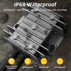 Kit de conversión Starlink Mini DC 12V/24V a 30V con conector Anderson Powerpole a DC y cable de 7 m (23 pies) para vehículos recreativos, embarcaciones y sistemas aislados de la red eléctrica. 