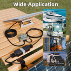 Kit de conversión Starlink Mini DC 12V/24V a 30V con conector Anderson Powerpole a DC y cable de 7 m (23 pies) para vehículos recreativos, embarcaciones y sistemas aislados de la red eléctrica. 